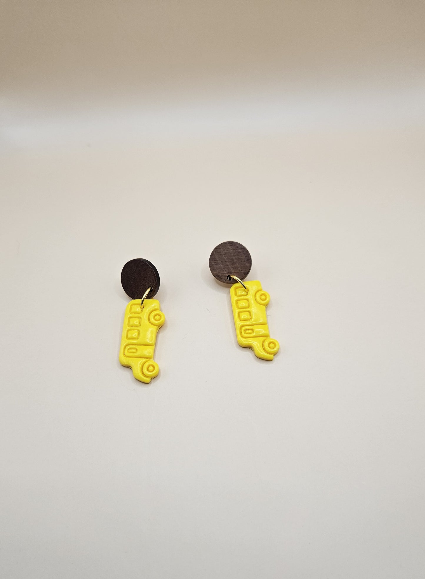 School Bus- Earrings
