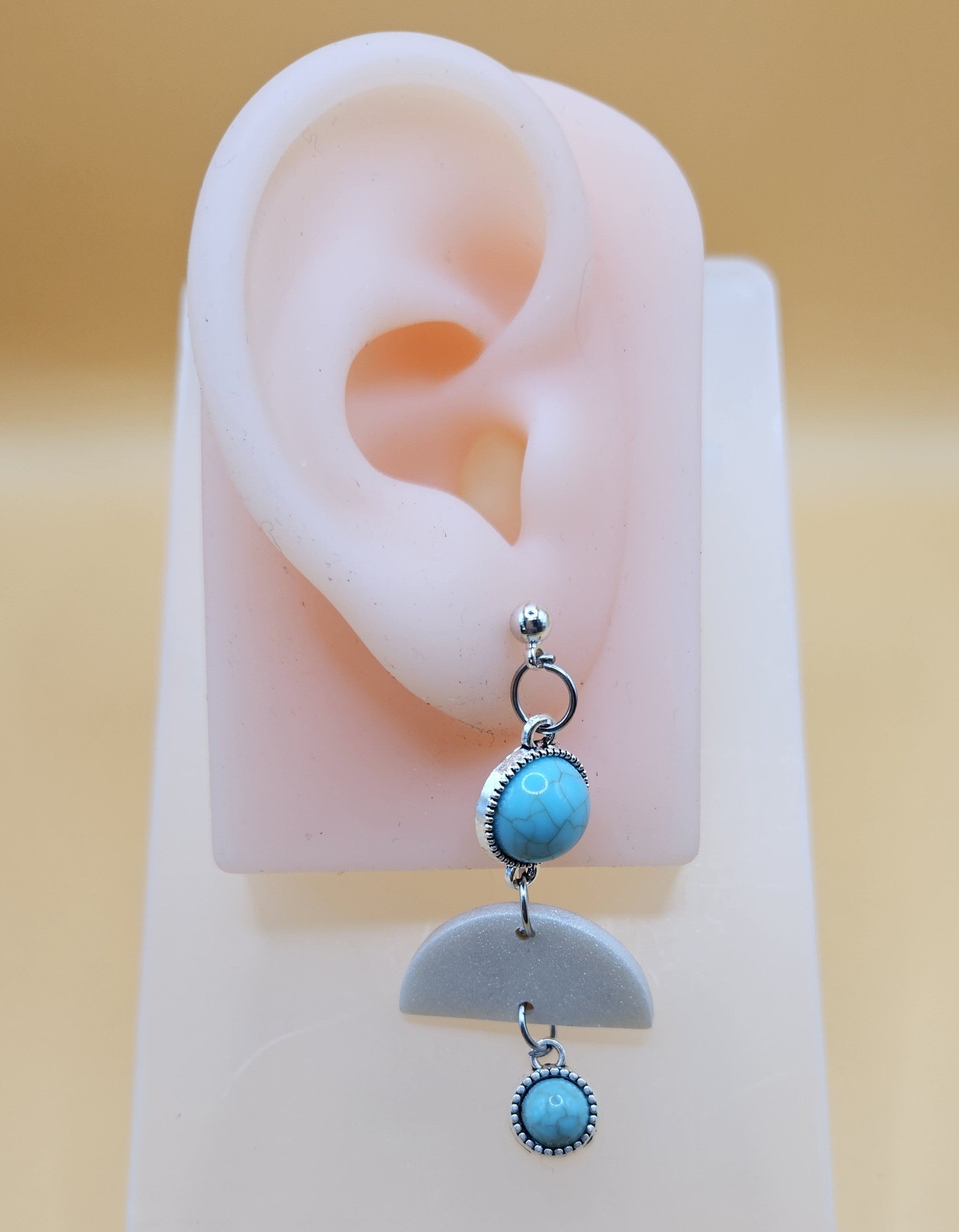 Double Native Gem earrings