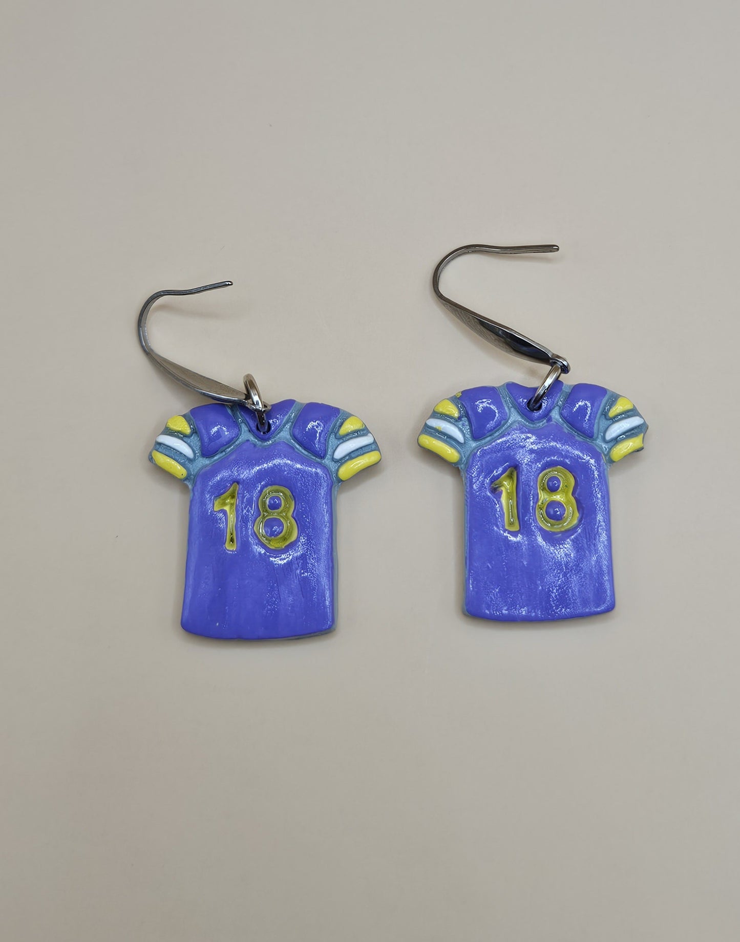 Cutsom Jeresy Earrings