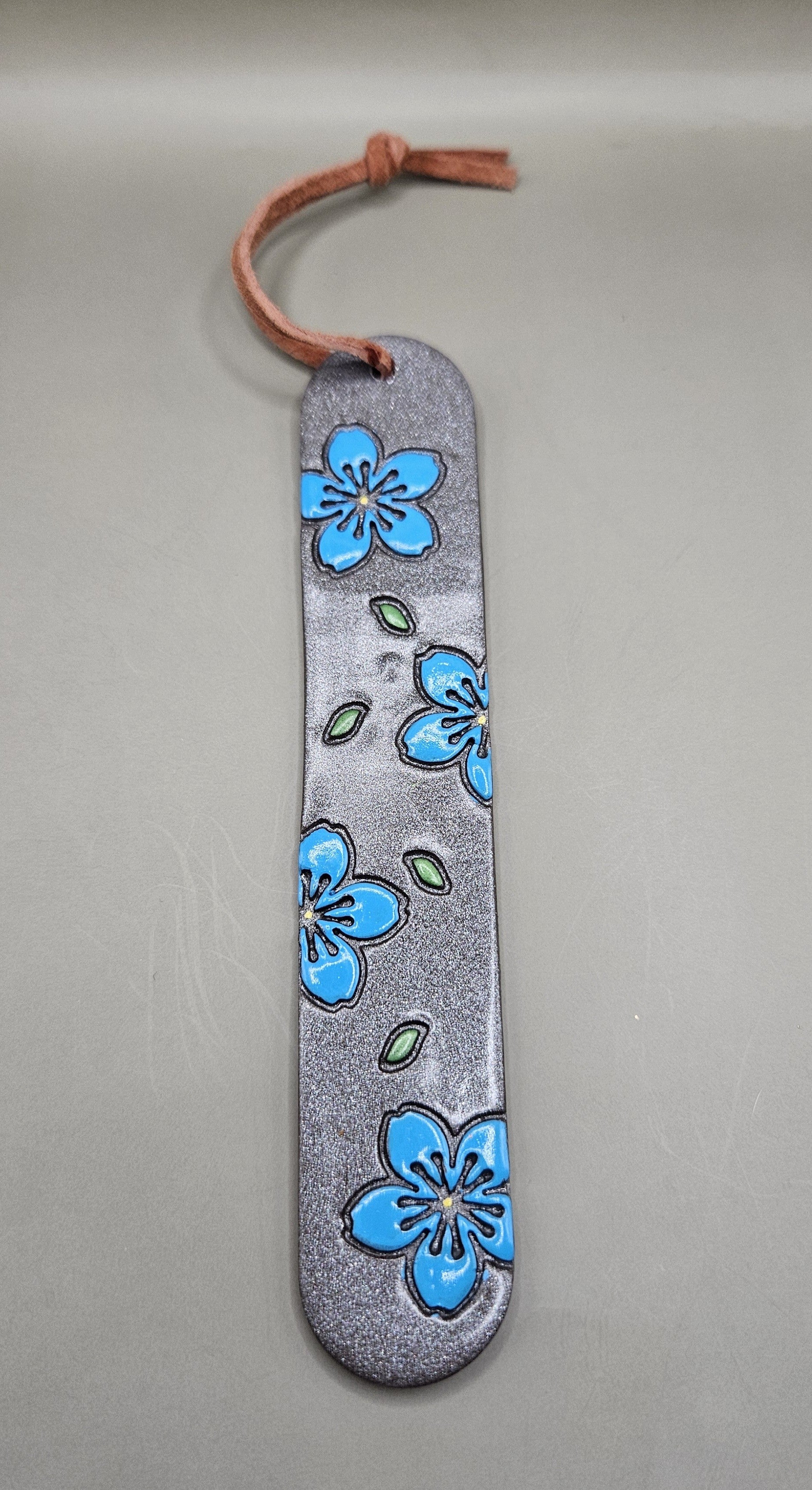 Blue Flower Bookmark